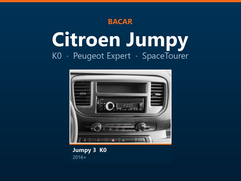 Магнітола для Citroen Jumpy і Peugeot Expert: як визначити покоління і яка підійде