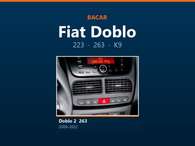 Магнітола для Fiat Doblo: як визначити покоління і яка підійде