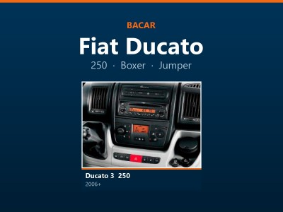 Магнітола для Fiat Ducato: як визначити покоління і яка підійде