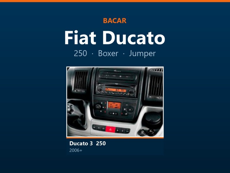 Магнітола для Fiat Ducato: як визначити покоління і яка підійде