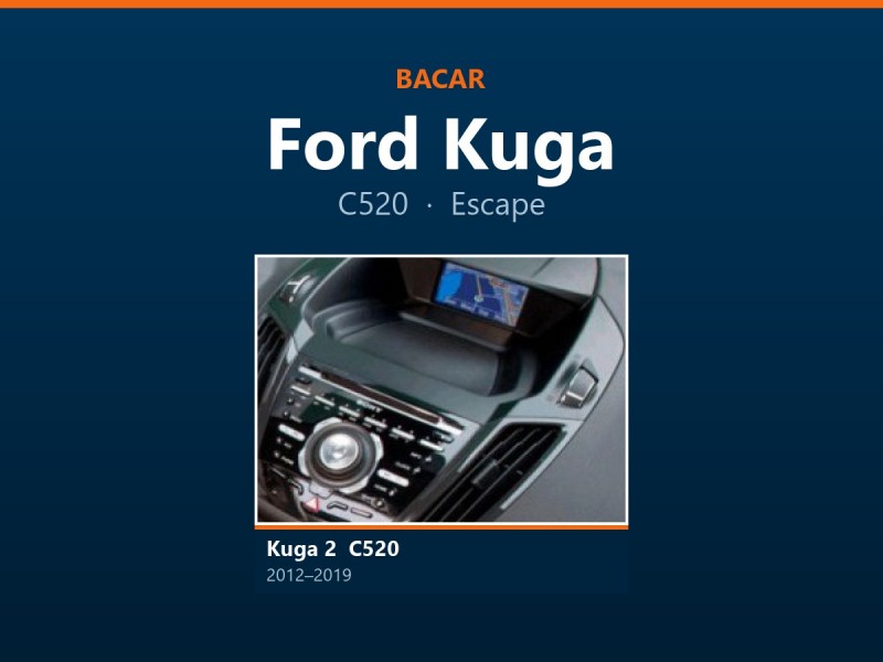 Магнітола для Ford Kuga: як визначити покоління і яка підійде