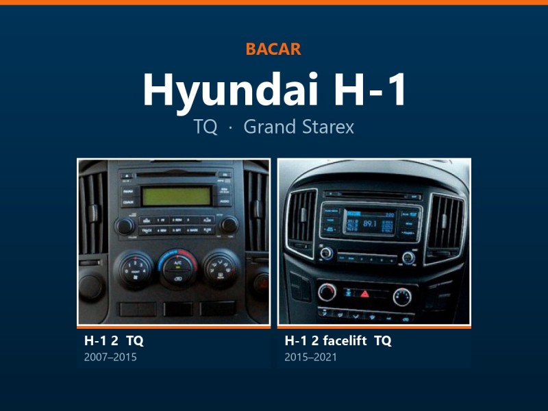Магнітола для Hyundai H-1: як визначити покоління і яка підійде