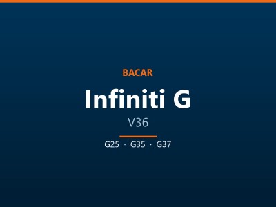 Магнітола для Infiniti G25, G35, G37: як визначити покоління і яка підійде