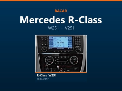 Магнітола для Mercedes R-Class: як визначити версію і яка підійде