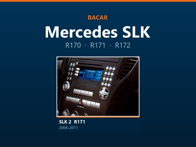 Магнітола для Mercedes SLK: як визначити покоління і яка підійде