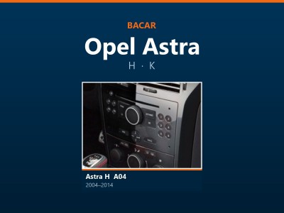 Магнітола для Opel Astra: як визначити покоління і яка підійде