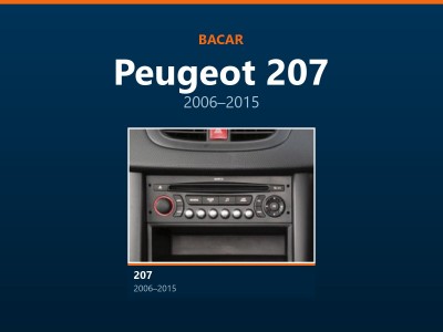 Магнітола для Peugeot 207: як визначити покоління і яка підійде