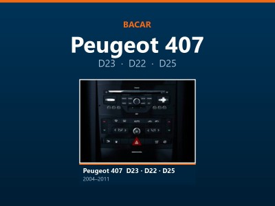Магнітола для Peugeot 407: як визначити покоління і яка підійде