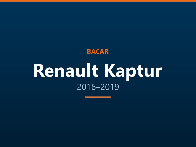 Магнітола для Renault Kaptur: як визначити модель і яка підійде