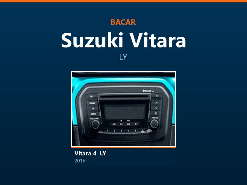 Магнітола для Suzuki Vitara: як визначити покоління і яка підійде