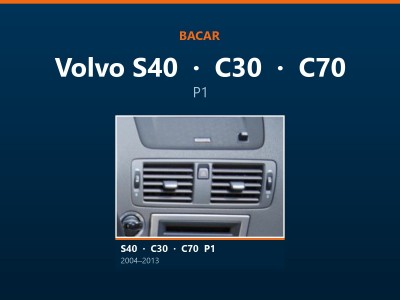 Магнітола для Volvo S40, C30 і C70: як визначити покоління і яка підійде