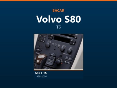 Магнітола для Volvo S80: як визначити покоління і яка підійде