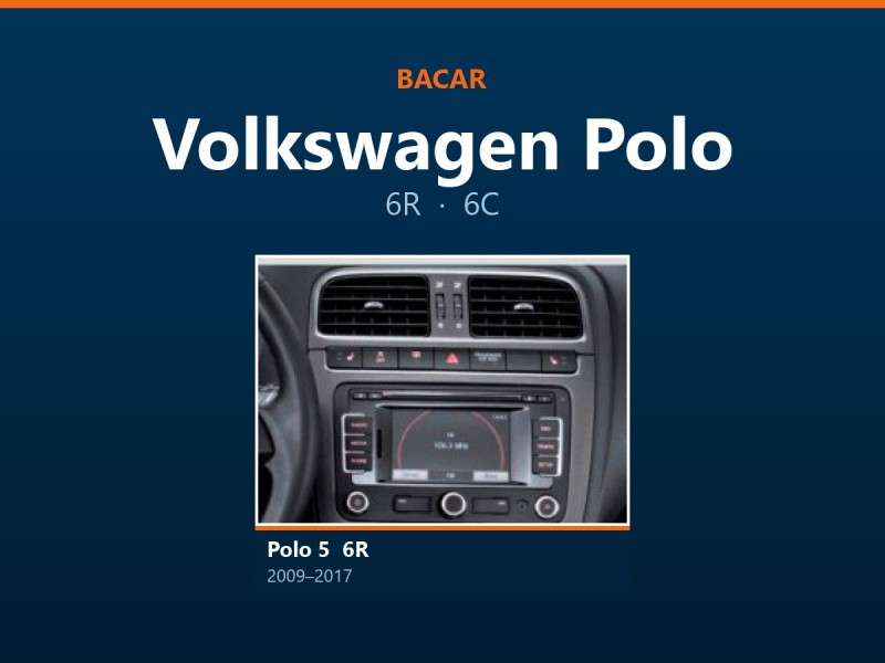 Магнітола для Volkswagen Polo: як визначити покоління і яка підійде