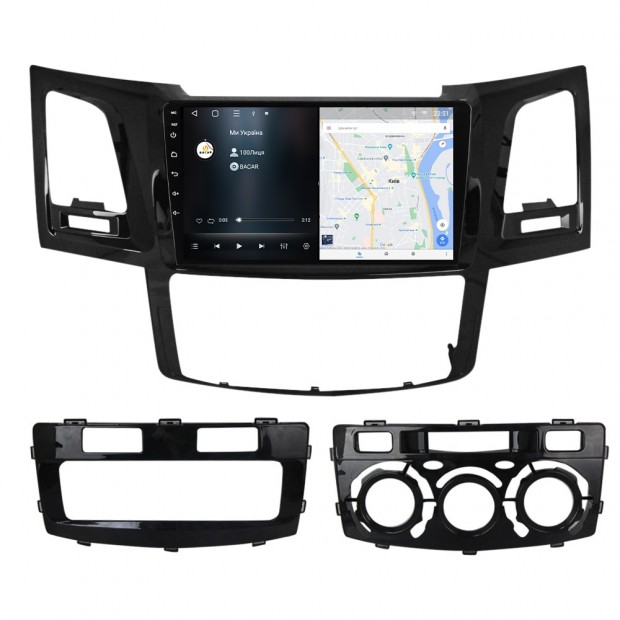 Штатна магнітола для Toyota Fortuner 1 Hilux 2008-2014