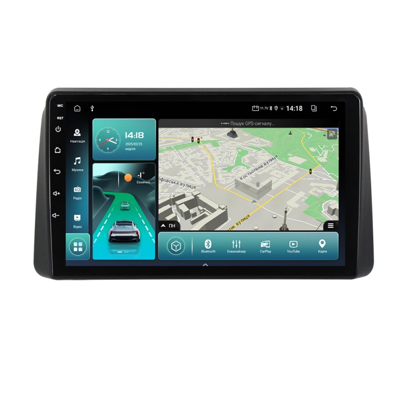 Штатна магнітола для Chrysler Grand Voyager 5 2011-2015 з Android-функціями