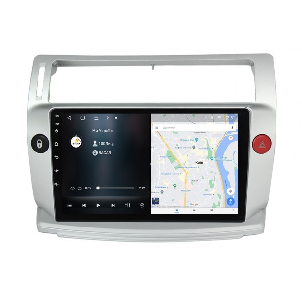 Штатна магнітола для Citroen C4 C-Quatre C-Triomphe 2004-2014