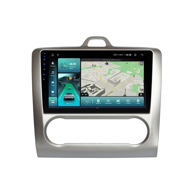 Штатная магнитола для Ford Focus 2 2004-2011 Климат с Android-функциями