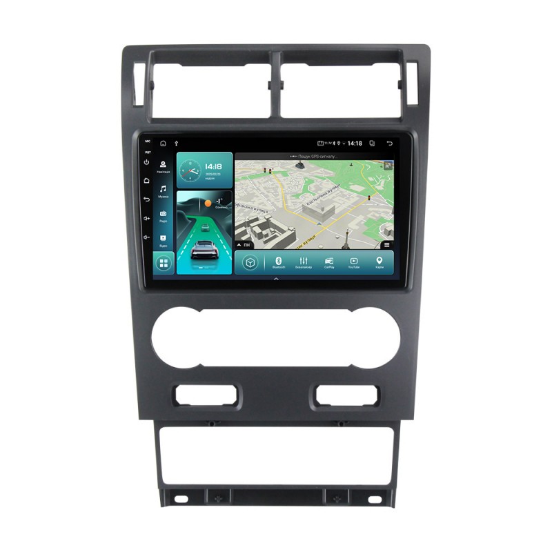 Штатная магнитола для Ford Mondeo 3 2000-2007 с Android-функциями