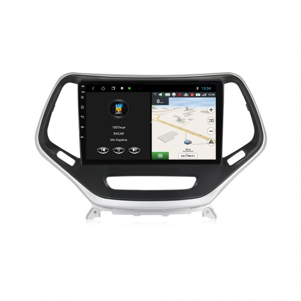 Штатна магнітола для Jeep Cherokee 2014-2018