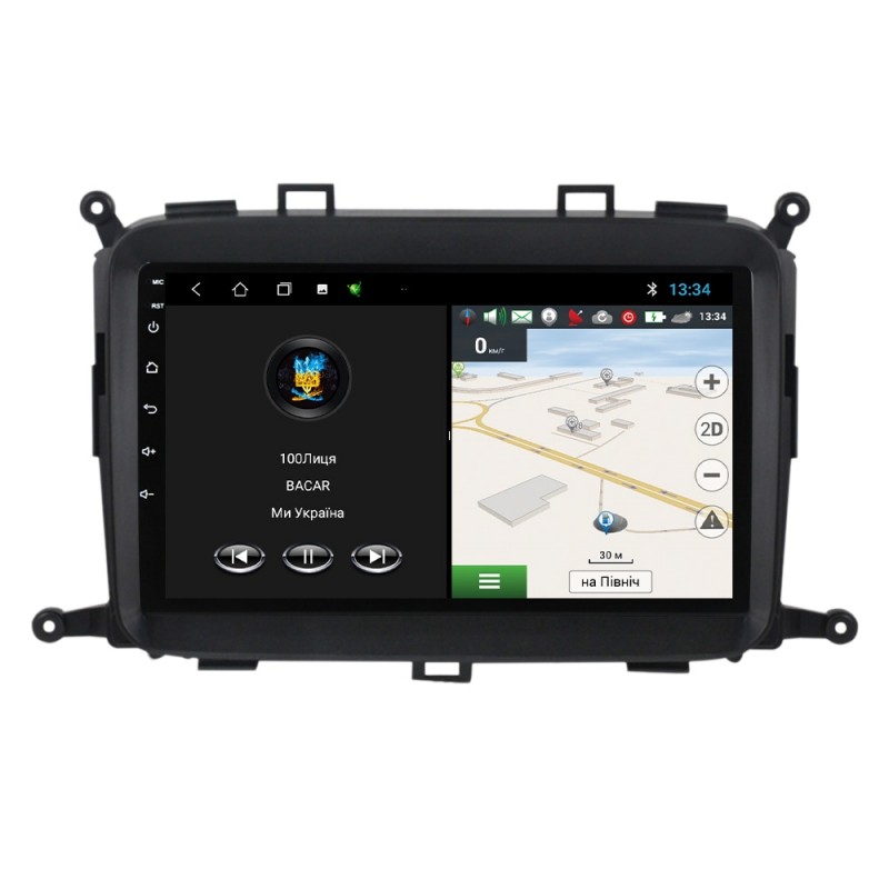 Штатна магнітола для KIA Carens RP 3 III 2013-2019 з Android-функціями