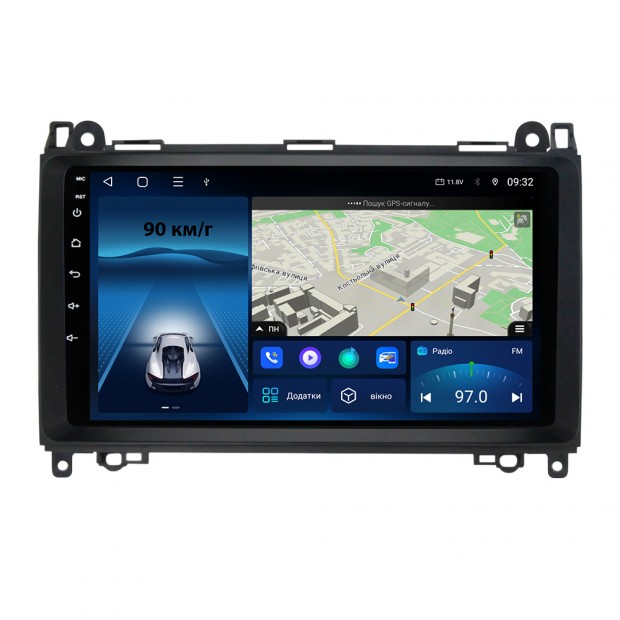 Штатная магнитола для Mercedes B200 B Class W169 Vito W639 Viano Sprinter W906 2005-2011