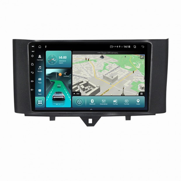 Штатна магнітола для Mercedes Smart Fortwo 2 2010-2015