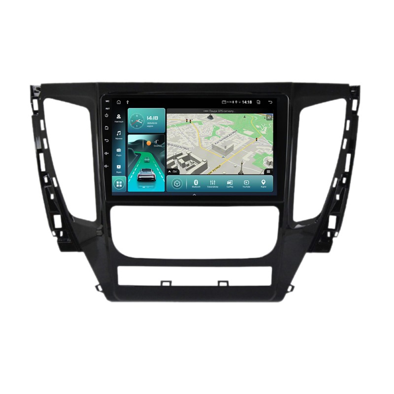 Штатна магнітола для Mitsubishi Pajero Sport 2016-2018 з Android-функціями