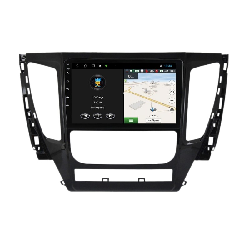 Штатна магнітола для Mitsubishi Pajero Sport 2016-2018 з Android-функціями