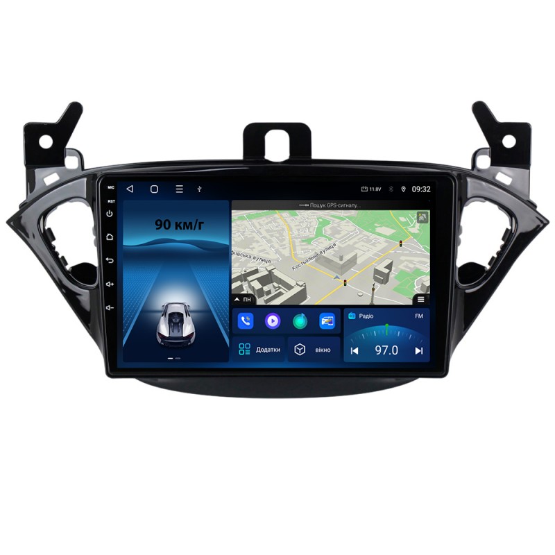 Штатна магнітола для Opel Corsa 2014-2019 з Android-функціями