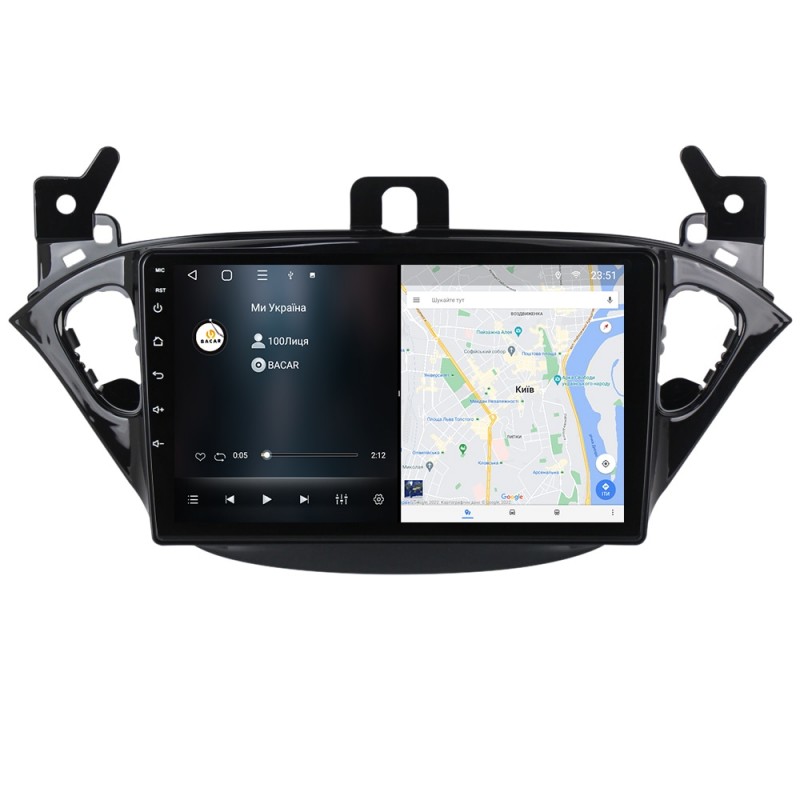 Штатна магнітола для Opel Corsa 2014-2019 з Android-функціями