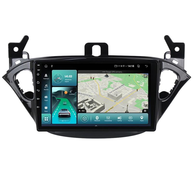 Штатна магнітола для Opel Corsa 2014-2019 з Android-функціями