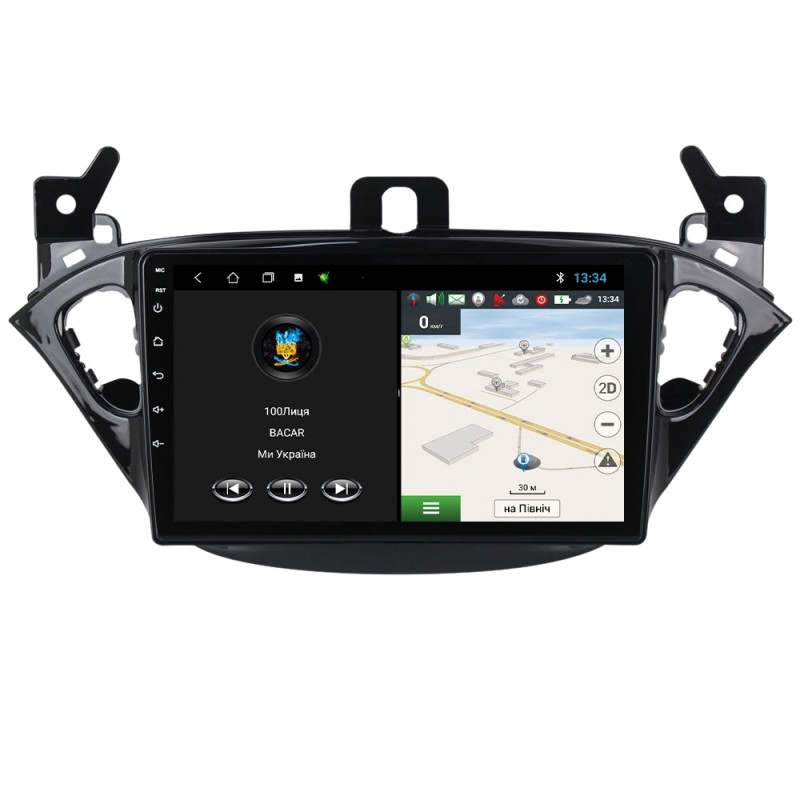 Штатна магнітола для Opel Corsa 2014-2019 з Android-функціями