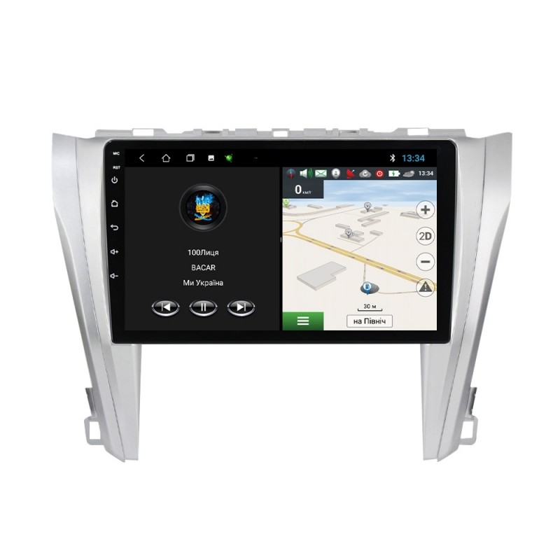 Штатна магнітола для Toyota Camry 50 55 2014-2017 з Android-функціями