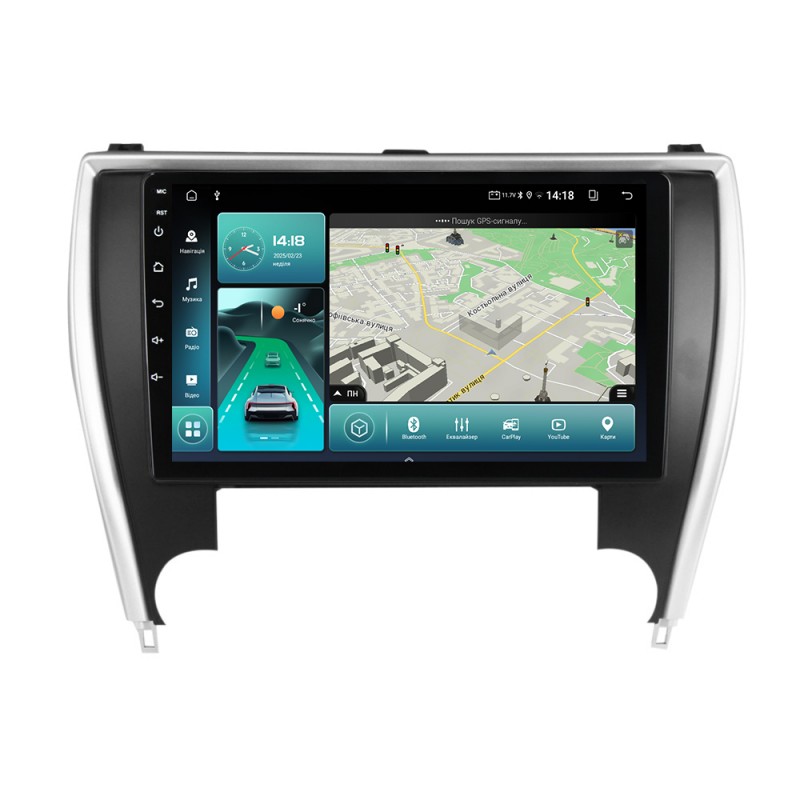 Штатна магнітола для Toyota Camry 55 USA 2014-2017 з Android-функціями