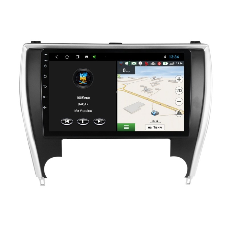 Штатна магнітола для Toyota Camry 55 USA 2014-2017 з Android-функціями