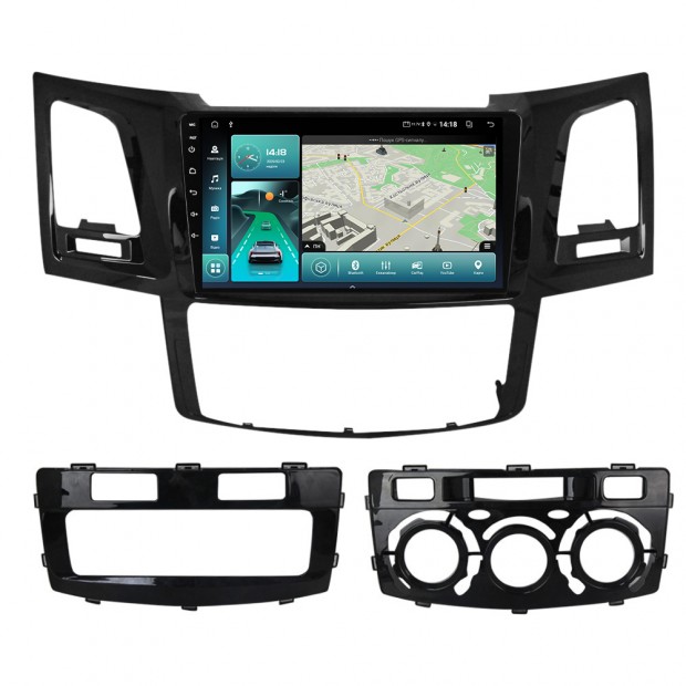 Штатна магнітола для Toyota Fortuner 1 Hilux 2008-2014