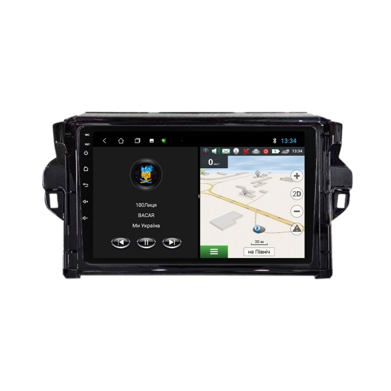 Штатна магнітола для Toyota Fortuner 2 2015-2018 з Android-функціями