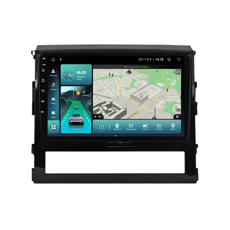 Штатна магнітола для Toyota Land Cruiser 200 2015-2020 з Android-функціями
