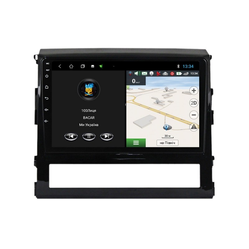 Штатна магнітола для Toyota Land Cruiser 200 2015-2020 з Android-функціями