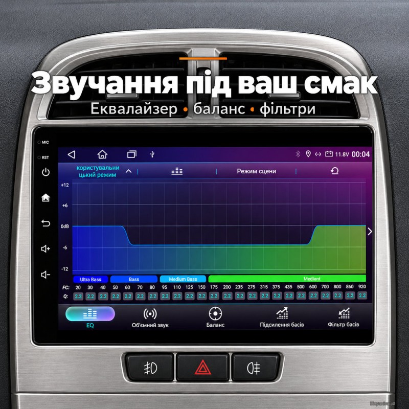 Штатная магнитола для Chery Tiggo T11 2009-2013