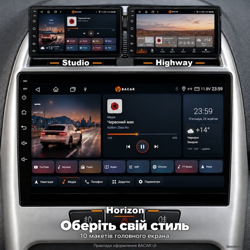 Штатная магнитола для Chery Tiggo 3 2014-2015