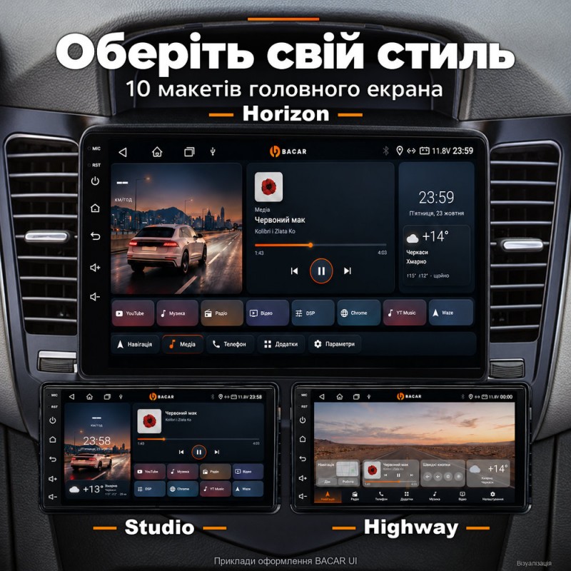 Штатная магнитола для Chevrolet Cruze J300 2008-2014