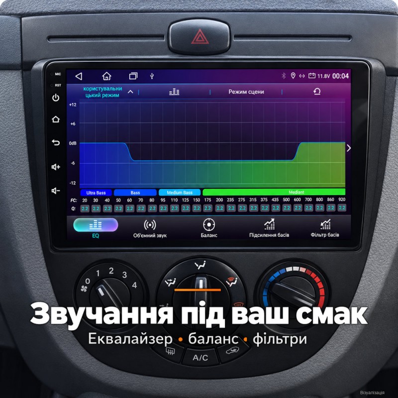 Штатная магнитола для Chevrolet Lacetti Buick Excelle J200 2004-2013 C