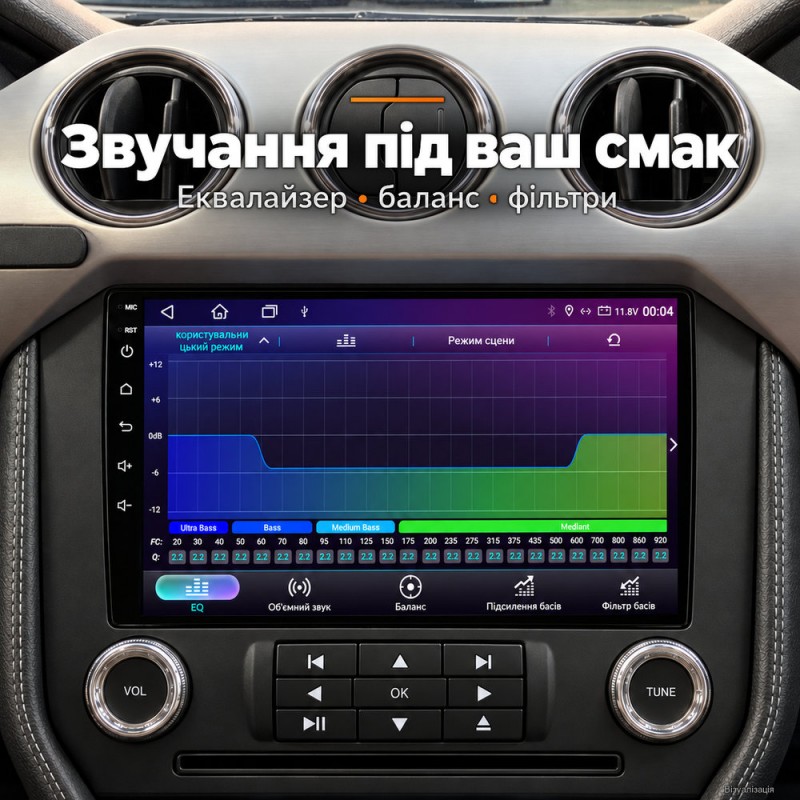 Штатная магнитола для Ford Mustang VI S550 2014-2021
