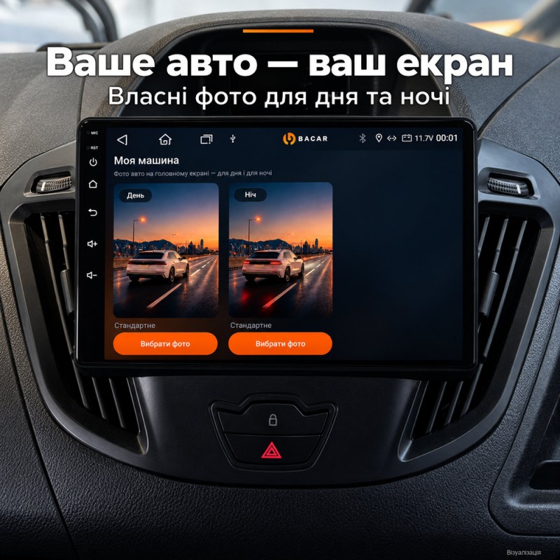 Штатная магнитола для Ford Tourneo Custom I Transit 2012-2021
