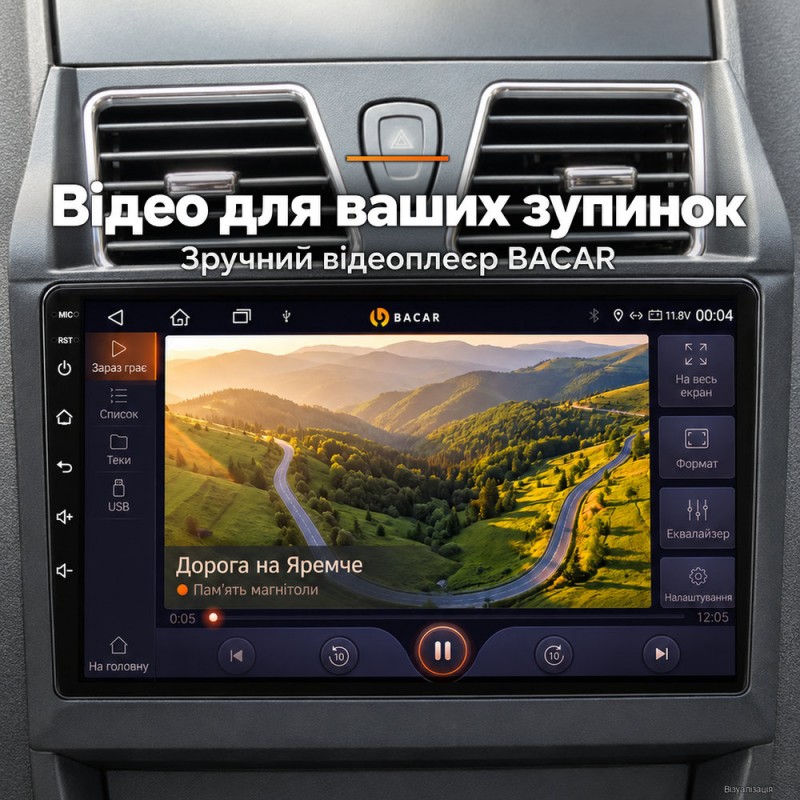 Штатная магнитола для Geely Emgrand EC7 2009-2016