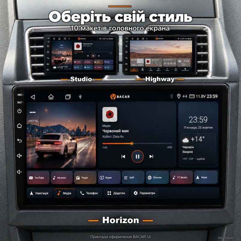 Штатная магнитола для Geely Emgrand EC7 2009-2016