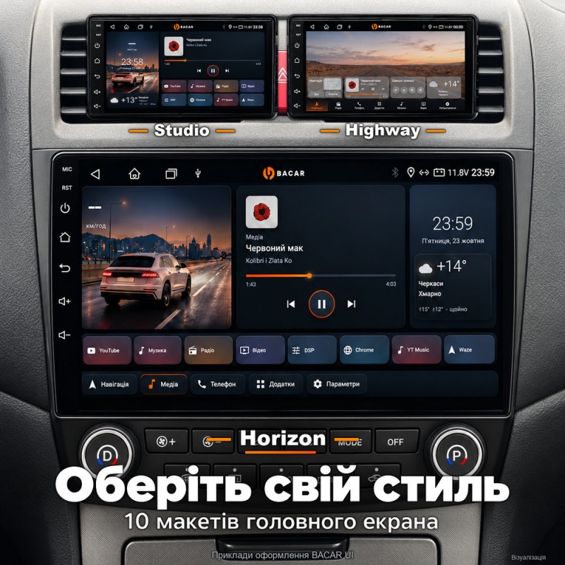Штатная магнитола для Honda Accord 7 CL CM1-CM3 2004-2008 (европейский)
