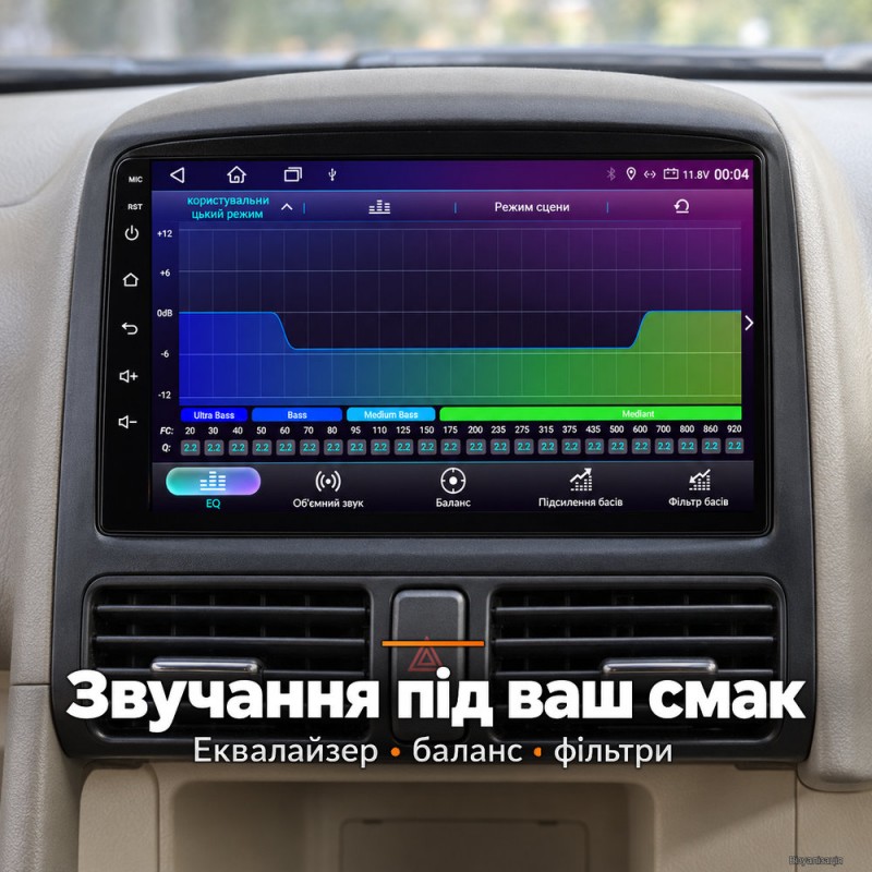 Штатная магнитола для Honda CRV RD 2001-2006