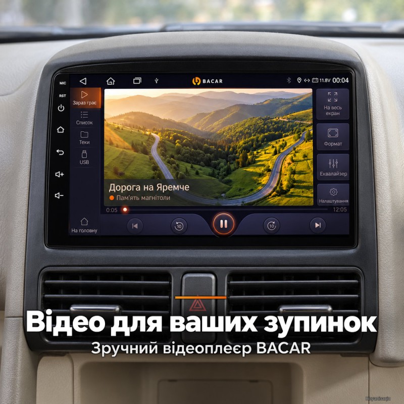 Штатная магнитола для Honda CRV RD 2001-2006